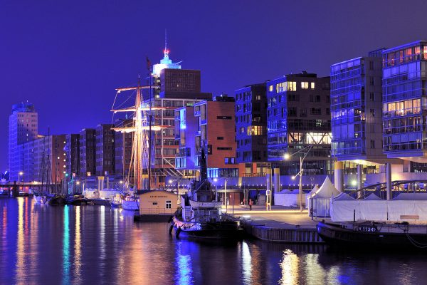 Blue Port in der Hafencity Hamburg