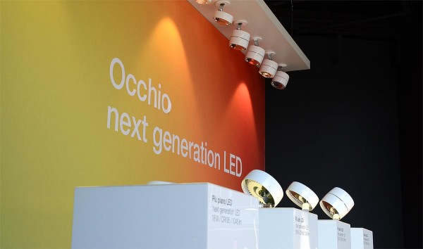 Occhio LED - die nächste Generation im Hamburger Schaufenster