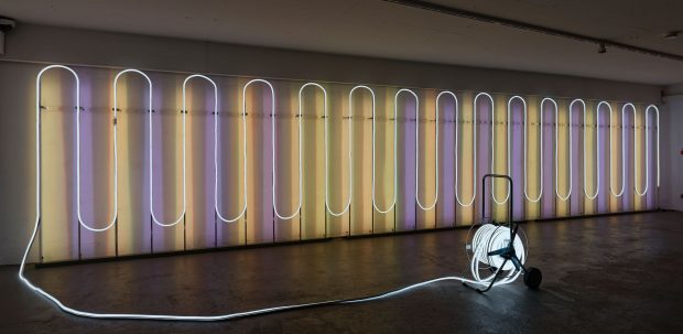 Daniel Hausig, Lichtkunst, Lichtskulptur, Leuchtkasten, Licht, Museum Celle, Licht-Labor, Kunst, Ausstellung, dynamic light