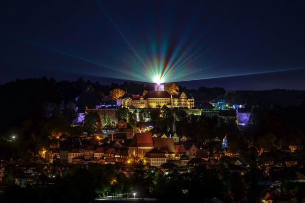 Kronach leuchtet 2019, Lichtkunst, Lichtkunstfestival, Prediger Lichtjournal