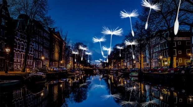 Amsterdam Light Festival, Lichtkunst, Prediger Lichtjournal