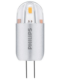 G4-Stiftsockellampe aus dem Hause Philips im Retrofit-Format.
