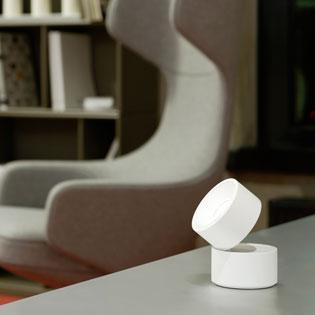Luceplan Curl Table LED