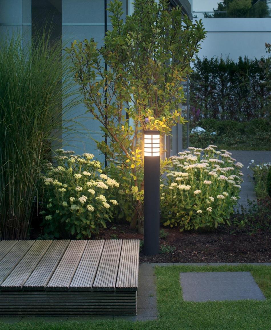 Bega Garten- und Wegeleuchte Lichtaustritt 360° mit Erdstück und Bewegungssensor - LED