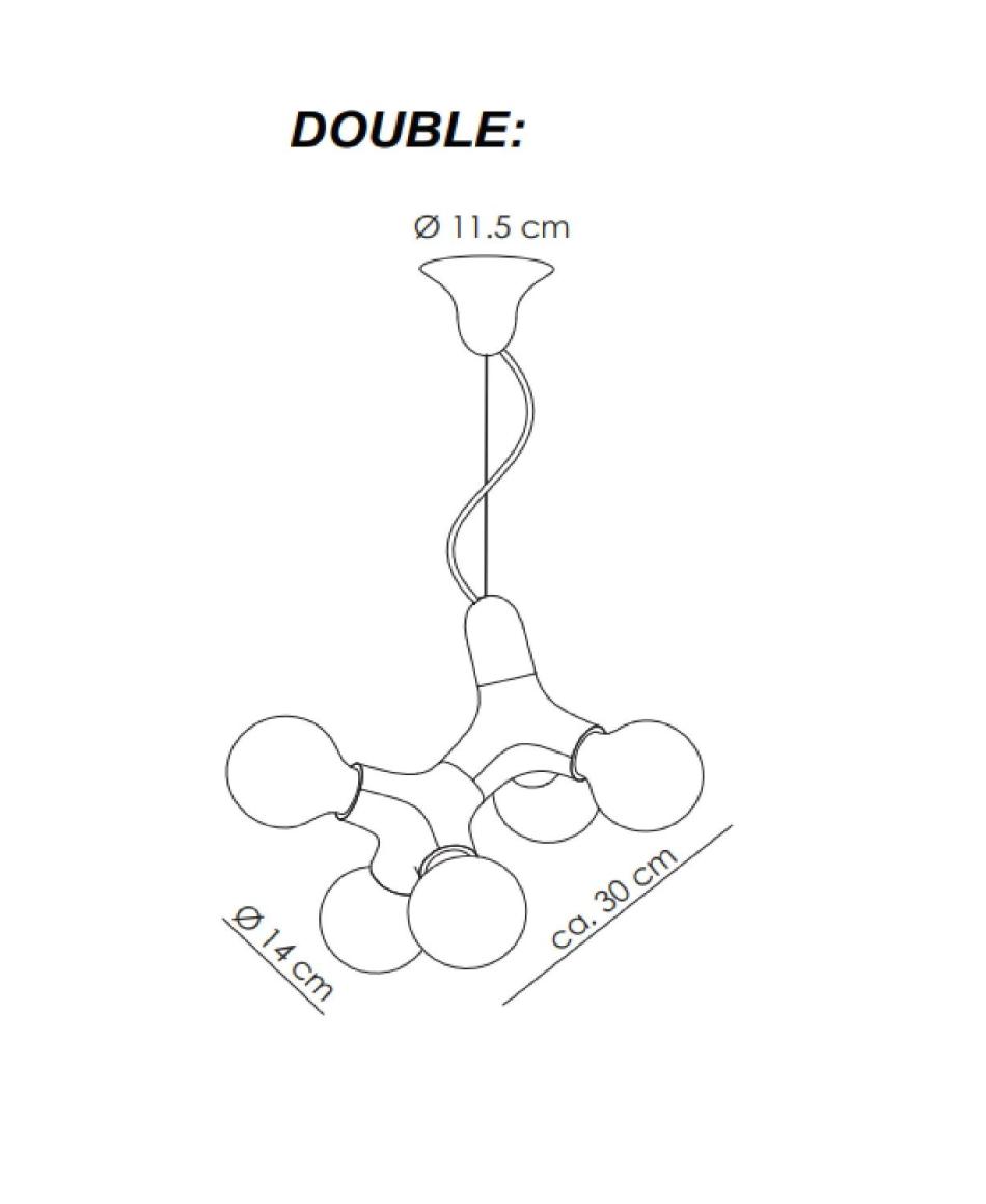 Next DNA Double Pendant