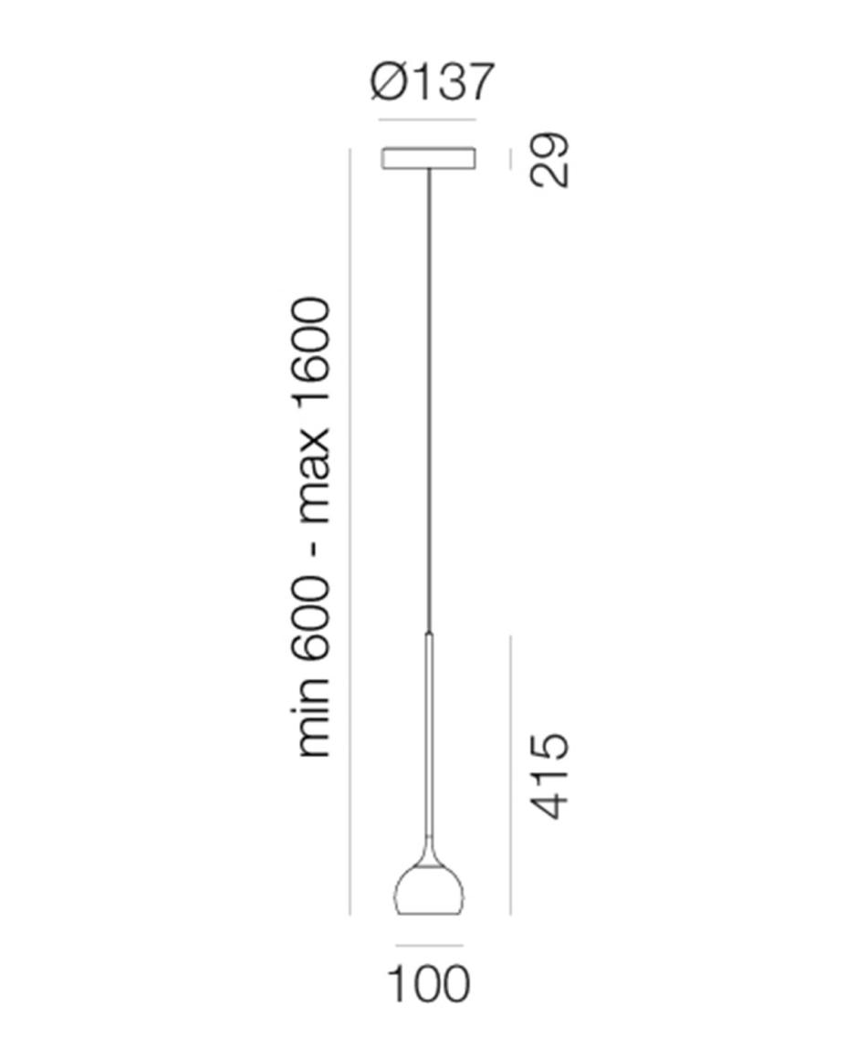 Artemide Ixa Suspensione 3000K