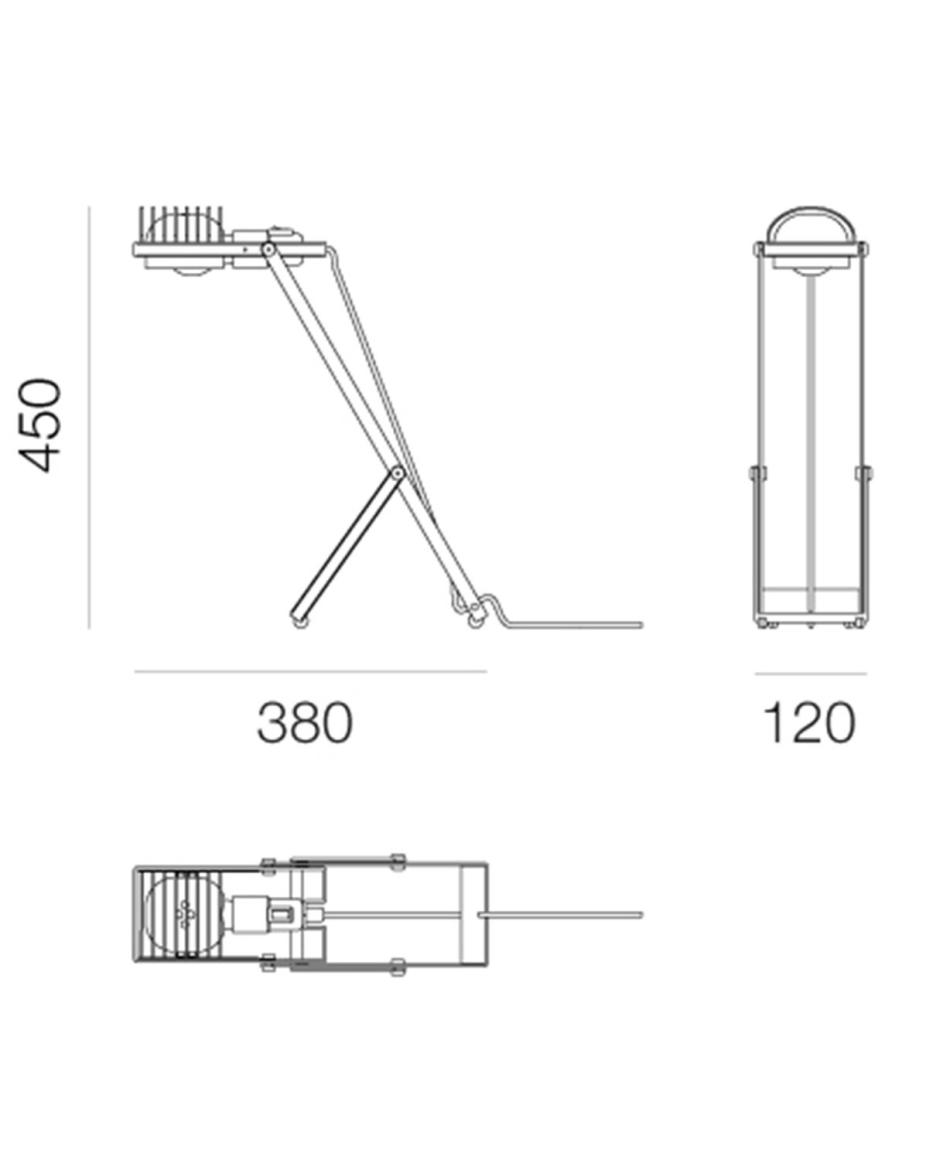 Artemide Sintesi Tischleuchten 2700K Normallampe