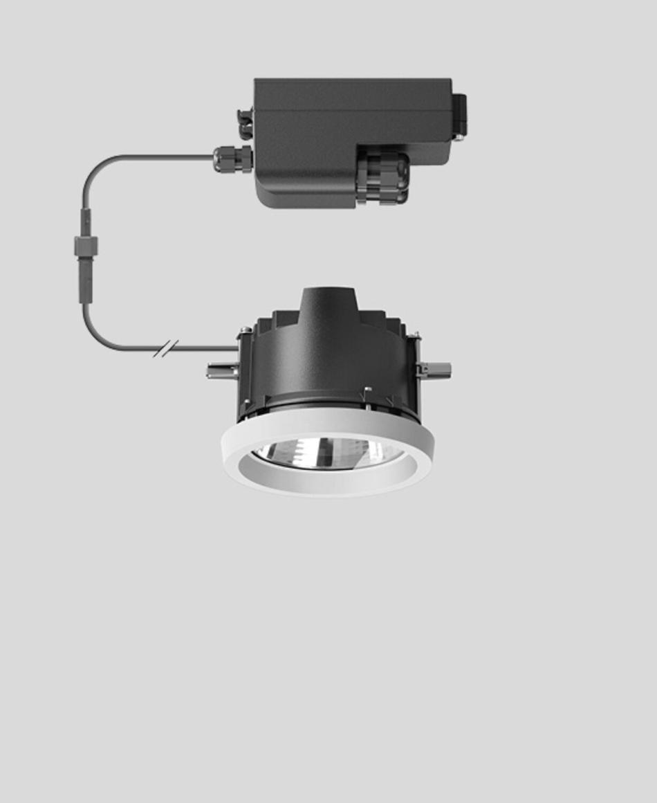 Bega Deckeneinbauleuchten Tiefstrahler asymmetrisch LED