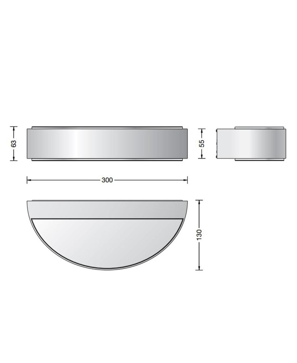 Bega L1287K3 Wandleuchte
