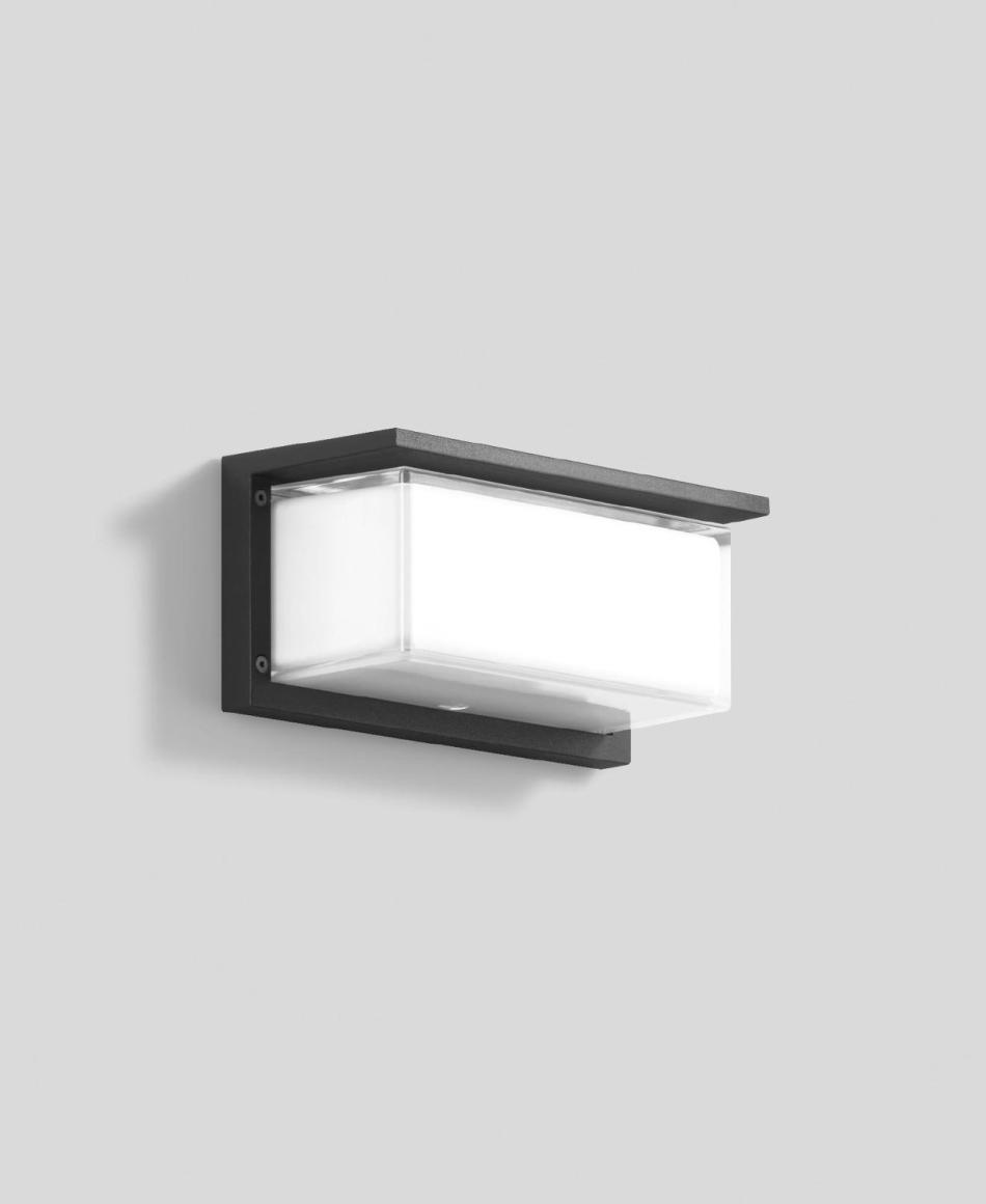 Bega Wandleuchten mit einseitig abgeblendetem Kristallglas - LED