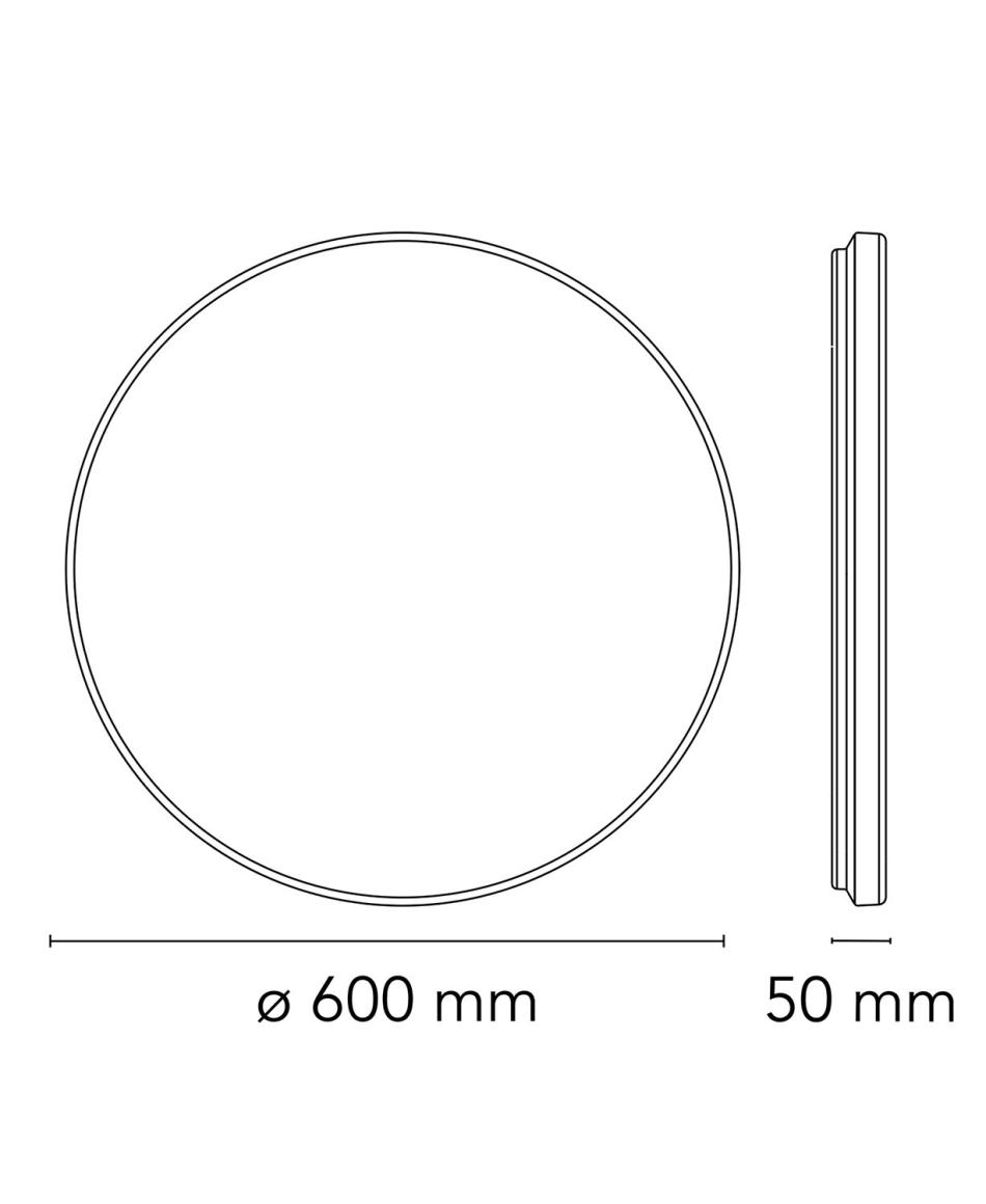 Flos Clara Wall/Ceiling