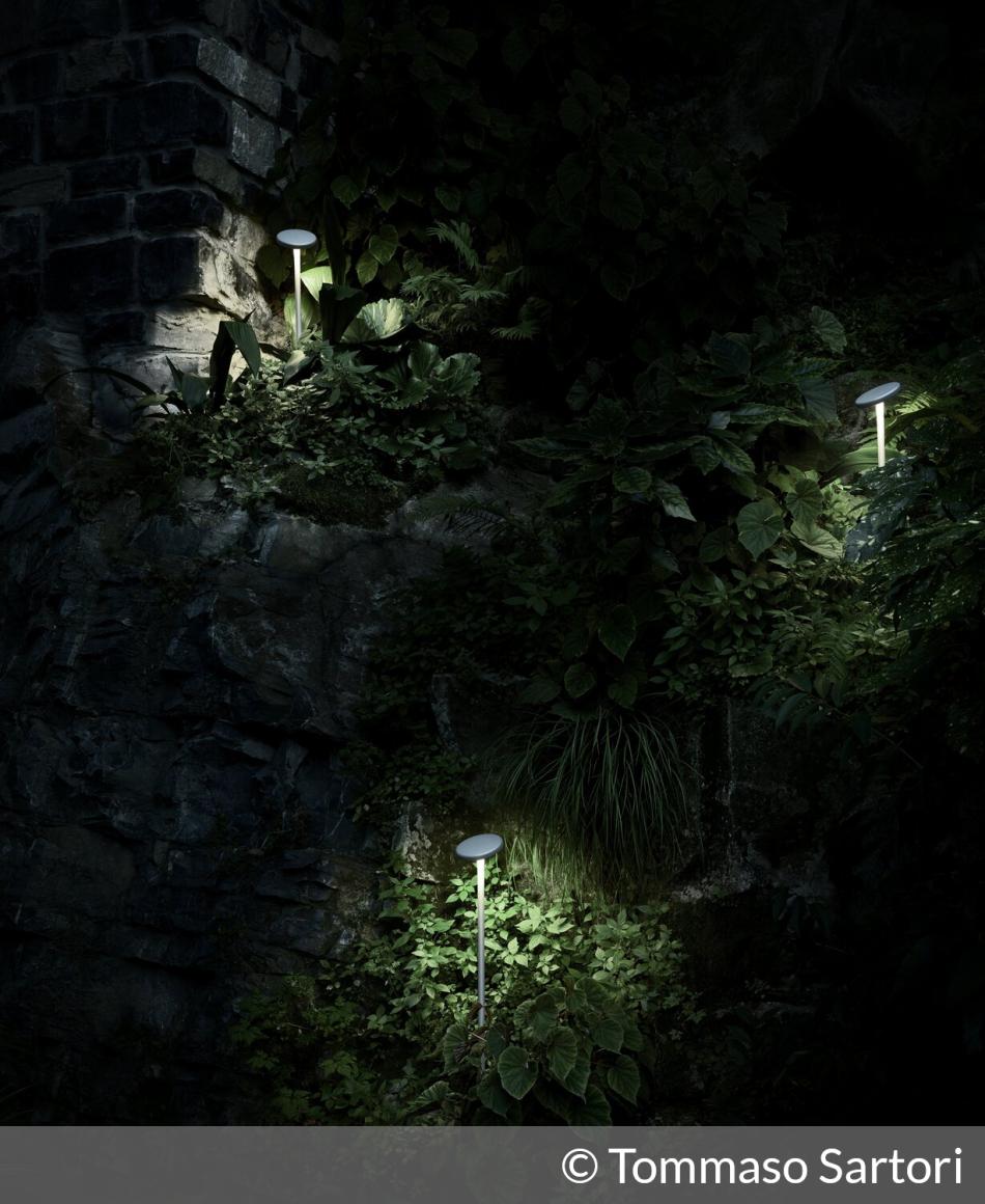 Flos Landlord Soft LED Pollerleuchte 2700K ON/OFF | © Tommaso Sartori
