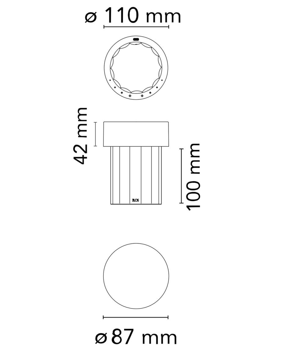 Flos Last Order Fluted Unplugged
