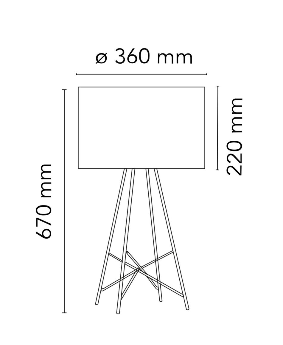 Flos Ray T mit Dimmer