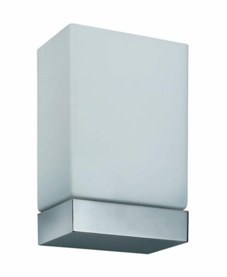 Flos Tin Square Wandleuchte Nickel satiniert