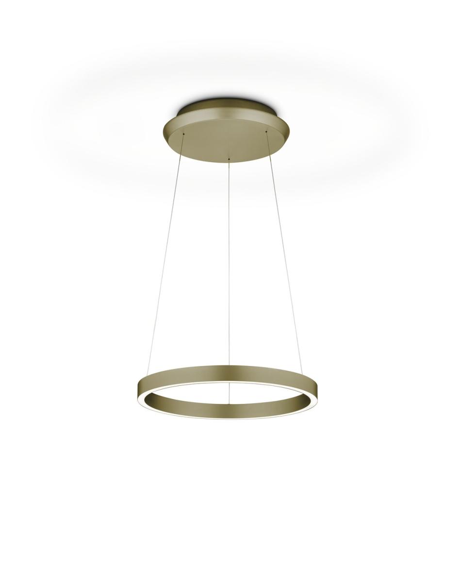 Knapstein-Germany Svea-L40 LED Pendelleuchte 51.491 goldfarbig lackiert
