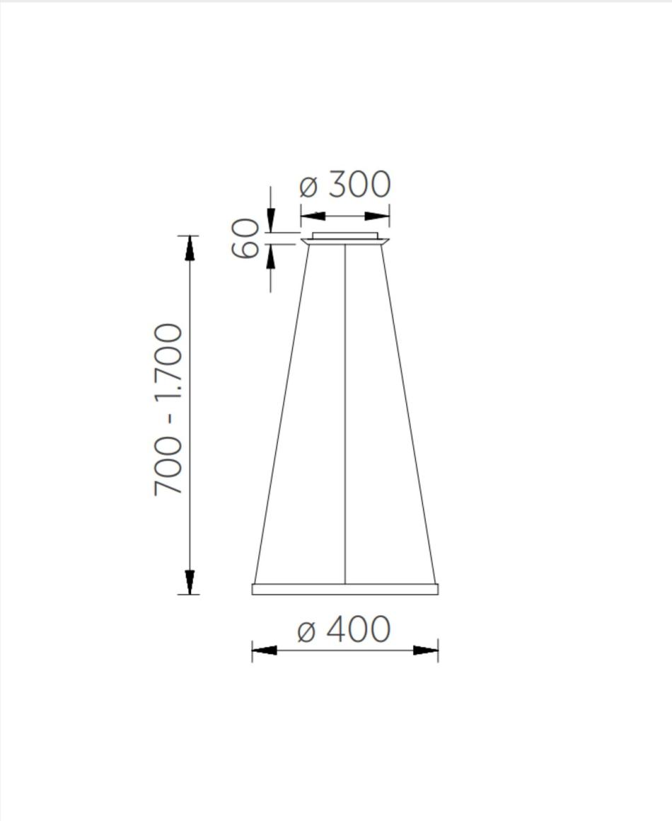 Knapstein-Germany Svea-L40 LED Pendelleuchte 51.491 goldfarbig lackiert