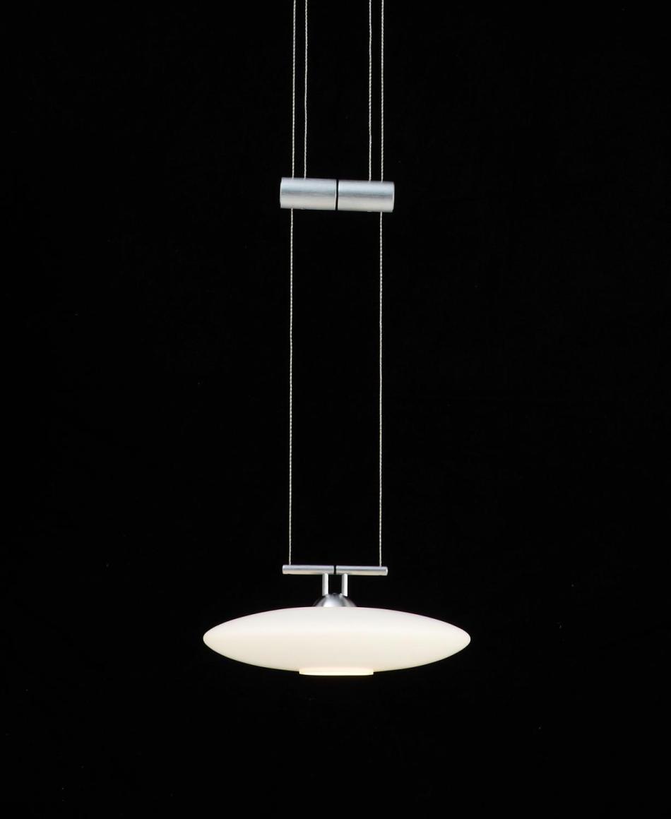 LDM Zusatzpendel Luna LED Grande / Glas Weiß