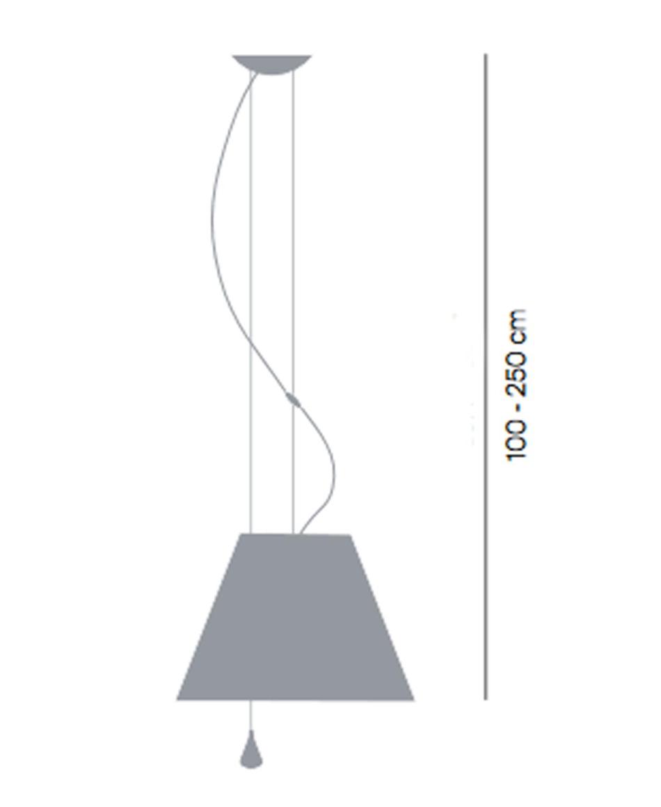 Luceplan Costanza Suspension mit Pendel-Gewicht