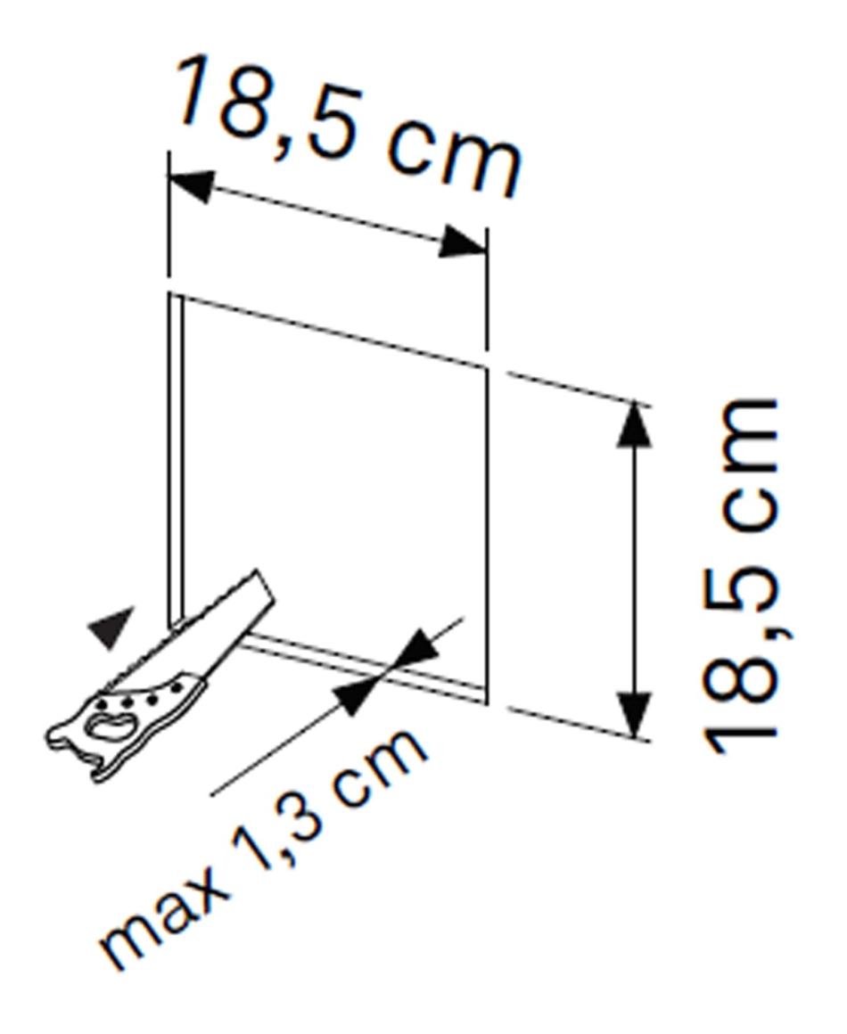 Luceplan D94 Ivy 3 Einbauleuchten LED 2700K DALI/Push Dim Weiß