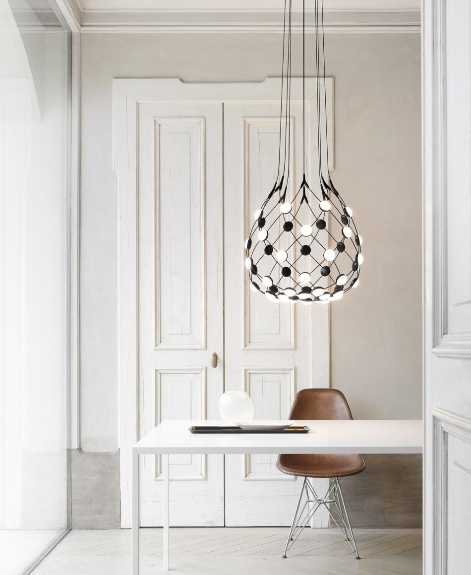 Luceplan Mesh D86 Pendelleuchten Durchmesser 55cm