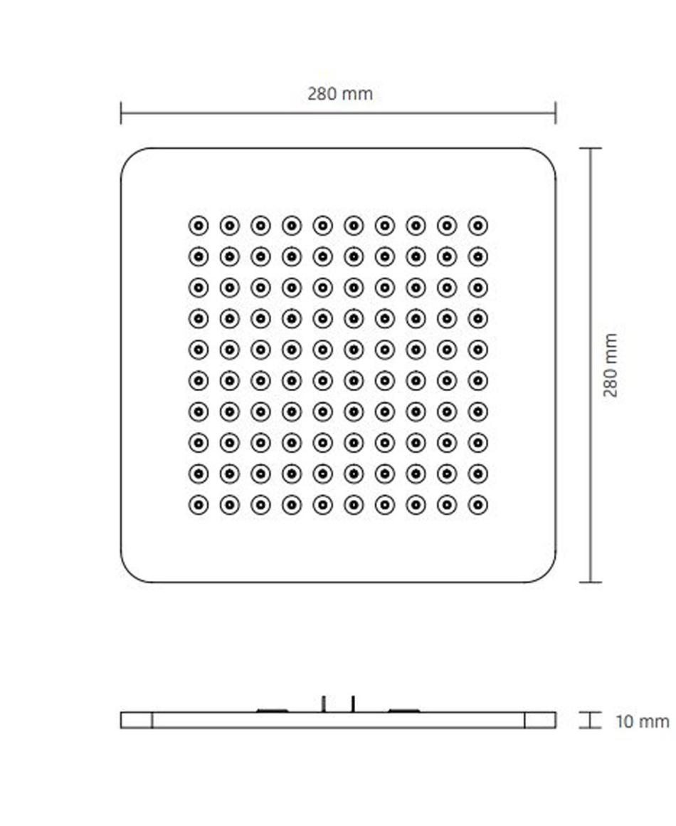 Nimbus Modul Q 100 Deckenanbauleuchten für Direktmontage