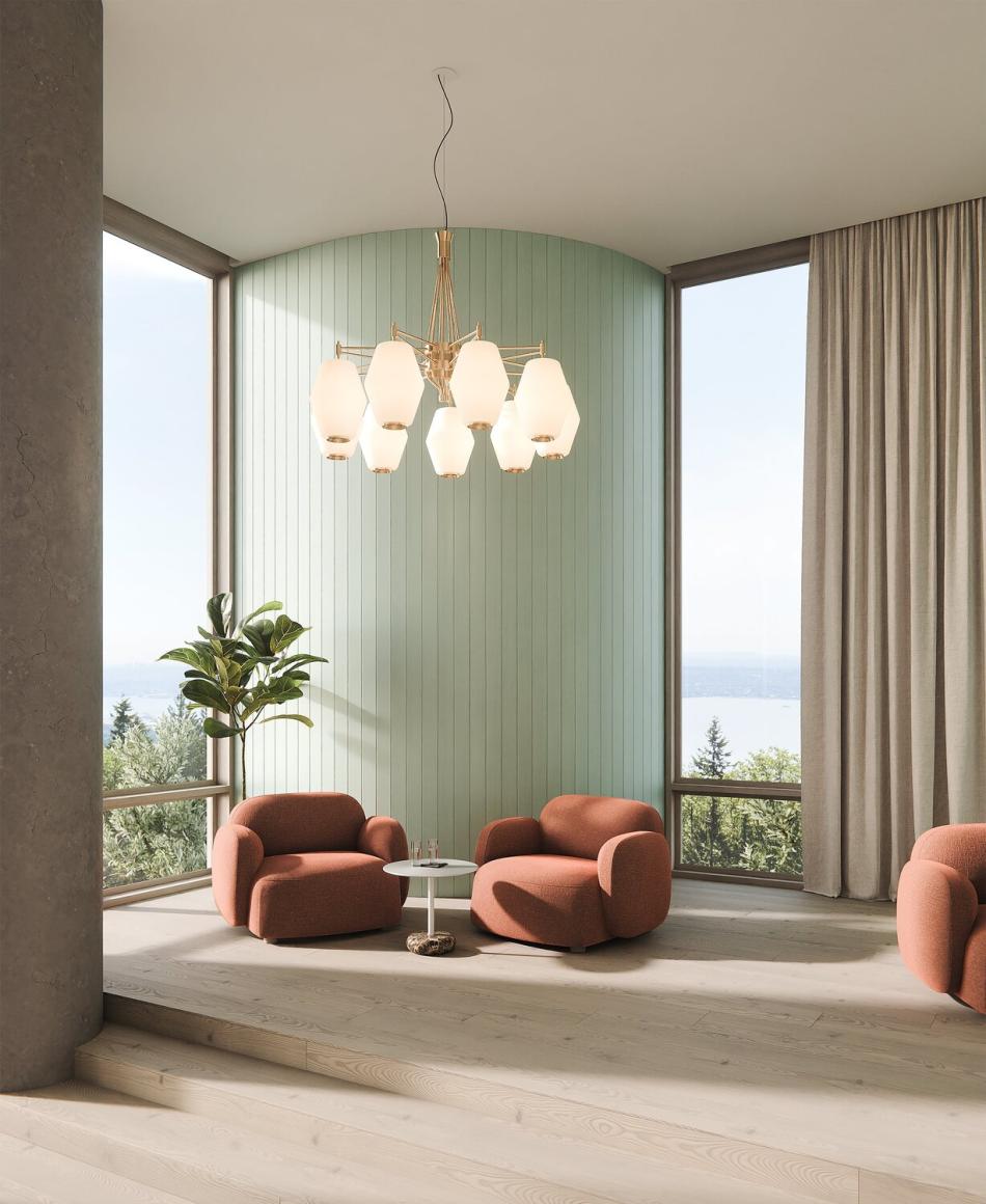 Northern Dahl Large Chandelier