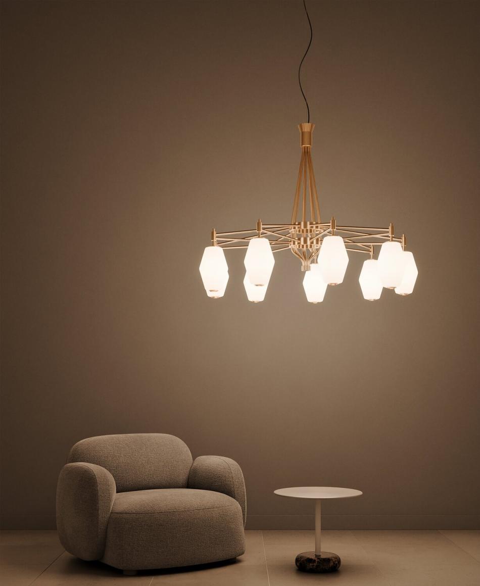 Northern Dahl Small Chandelier