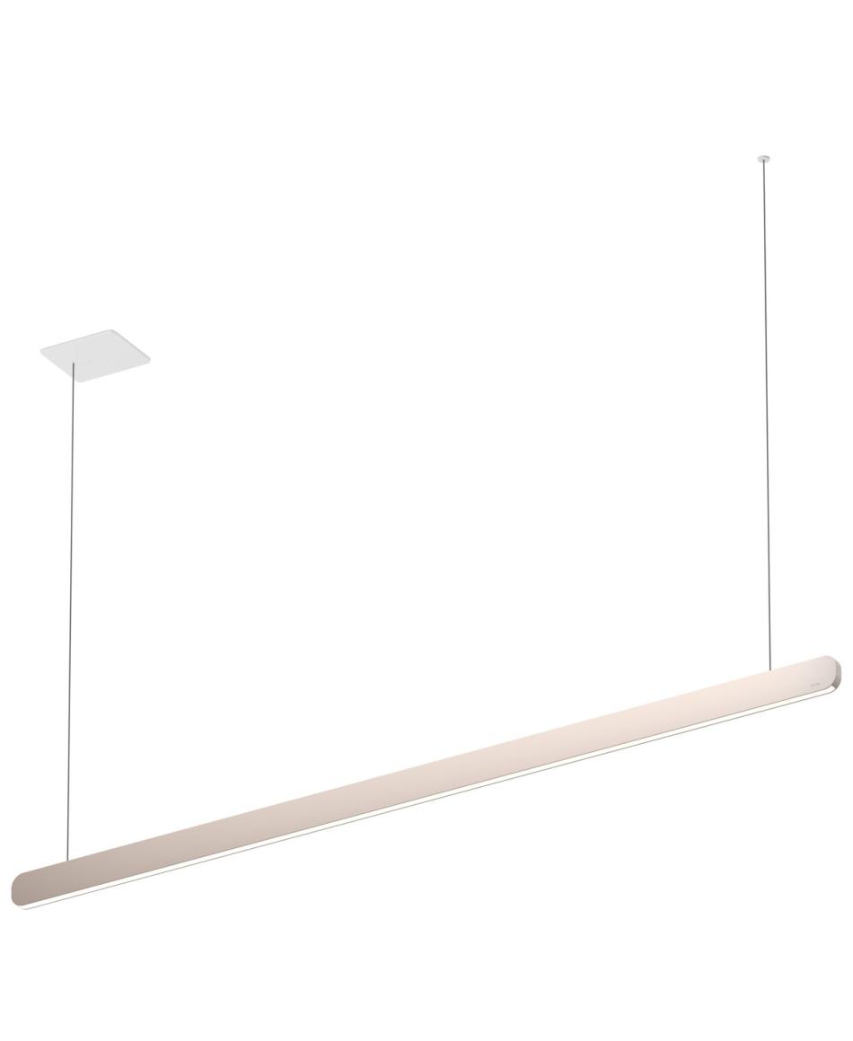 Occhio Mito volo 140 fix Flat Table - Baldachin Weiß