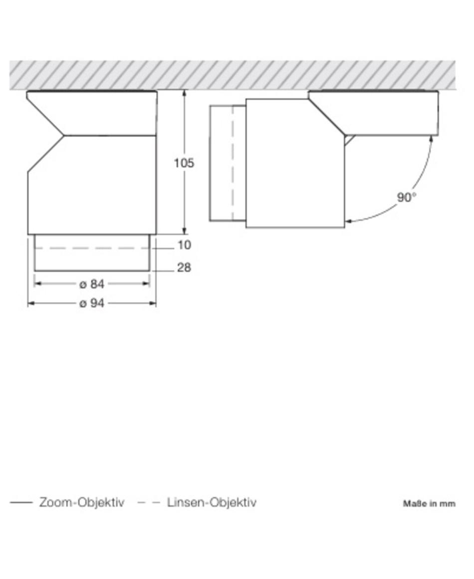 Occhio luì volto VOLT Zoom 3000K