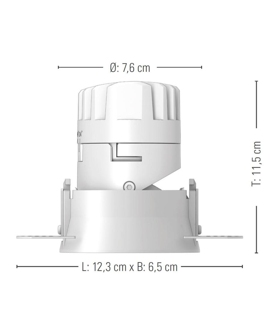 prediger.base p.116 Ausrichtbare LED Decken-Einbaustrahler RS - Trimless - Dim to Warm - exklusive Treiber