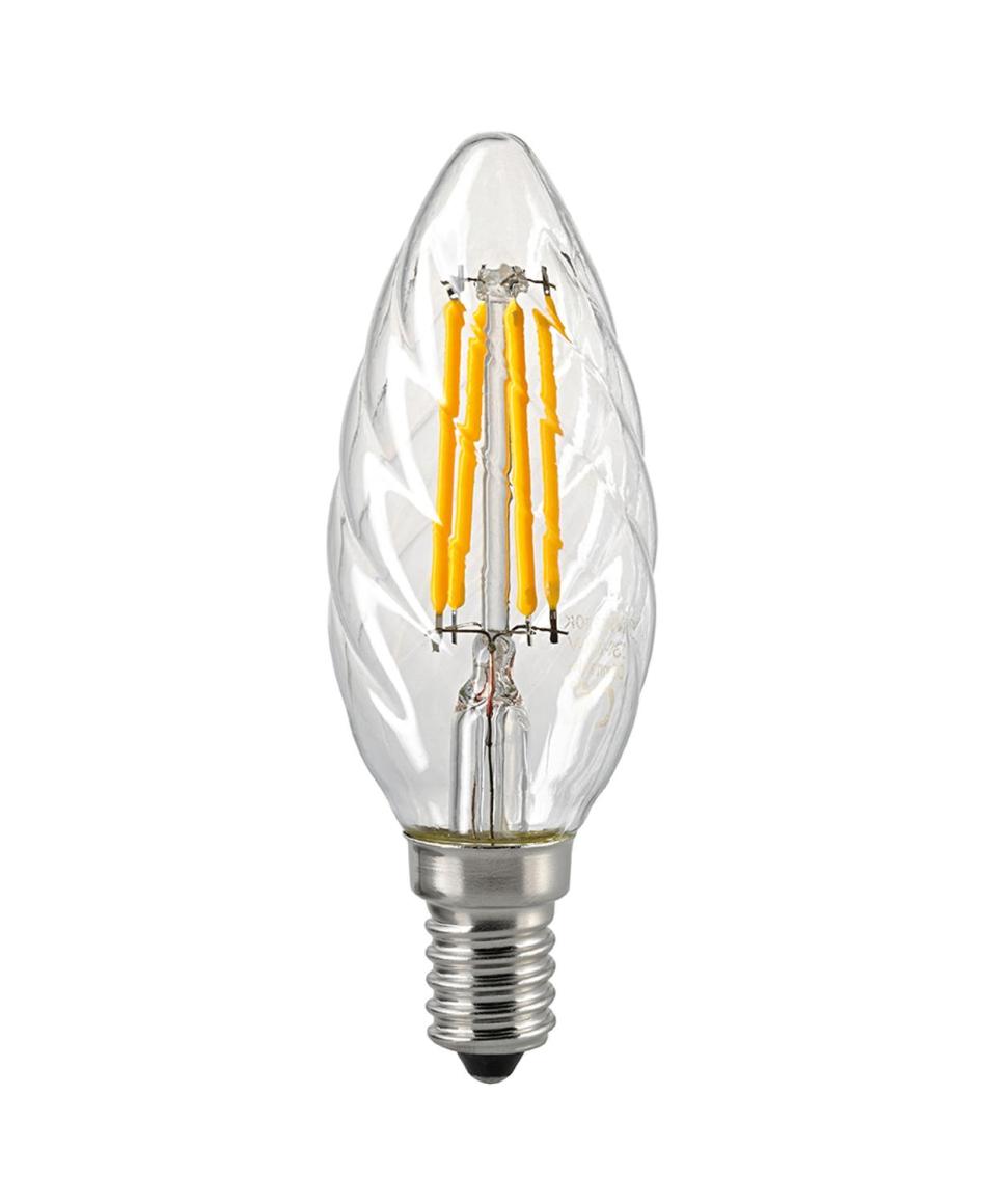 Sigor LED Filament Kerzenlampen gedreht klar DIM