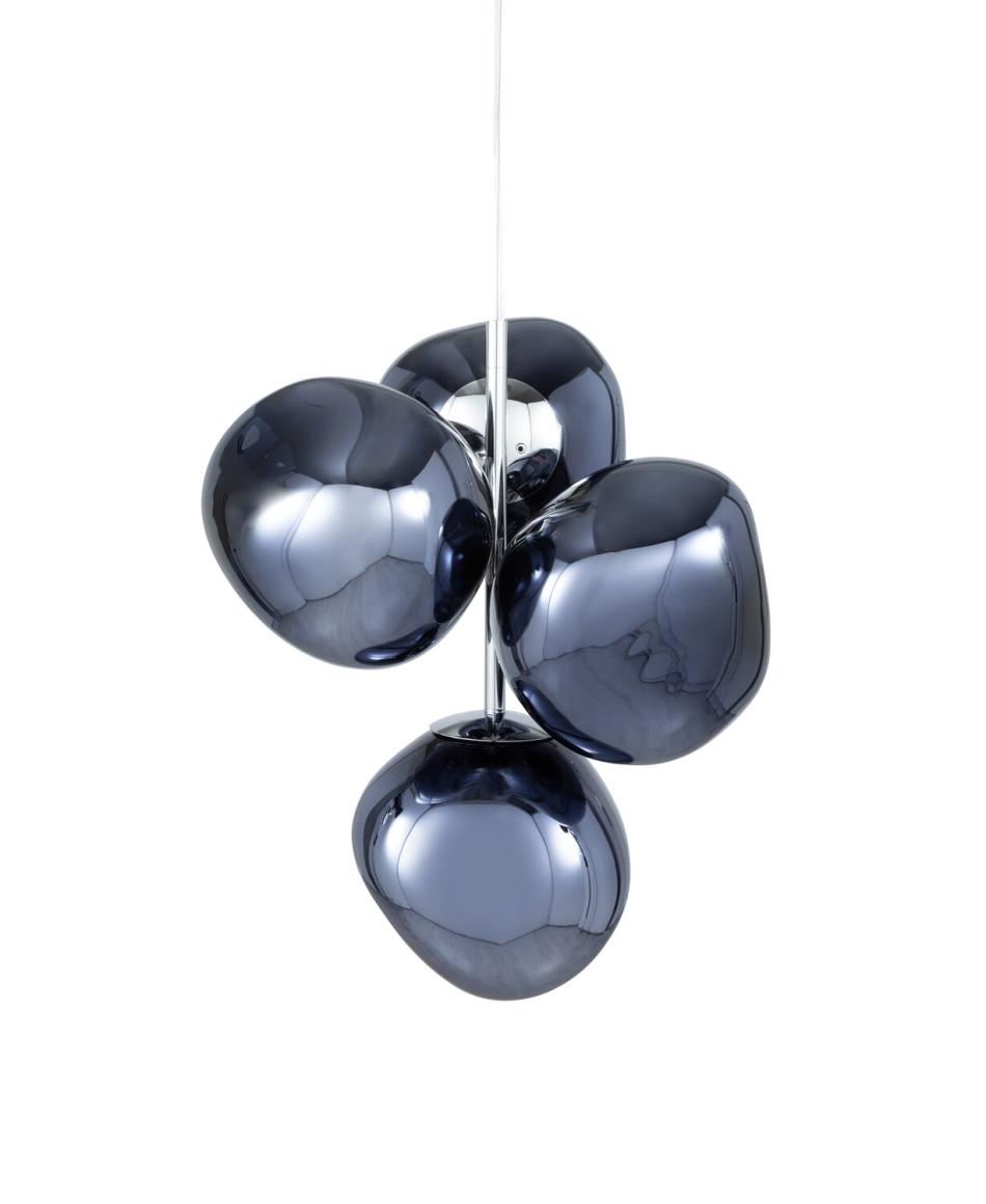 Tom Dixon Melt Mini Chandelier LED 3000K Phase Smoke