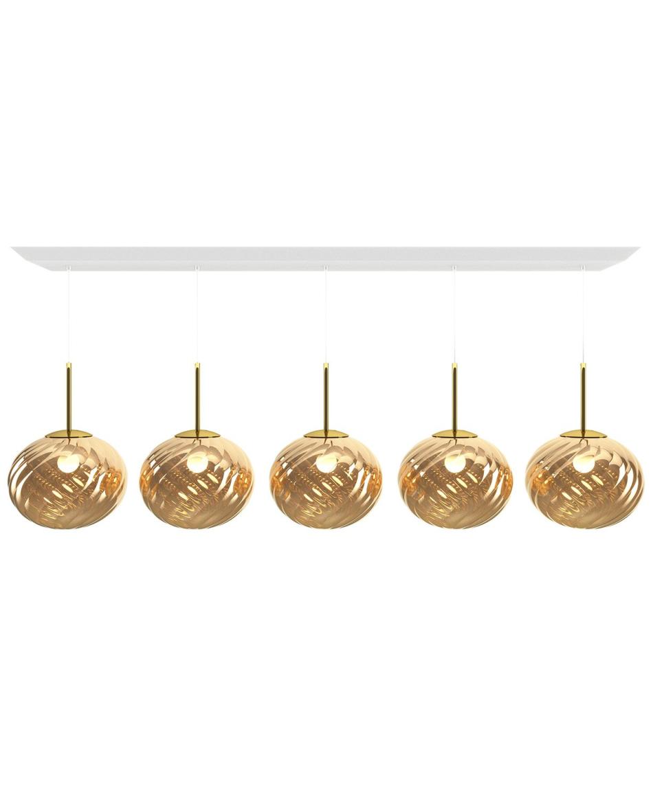 Tom Dixon Whirl Linear Pendant System Normallampe