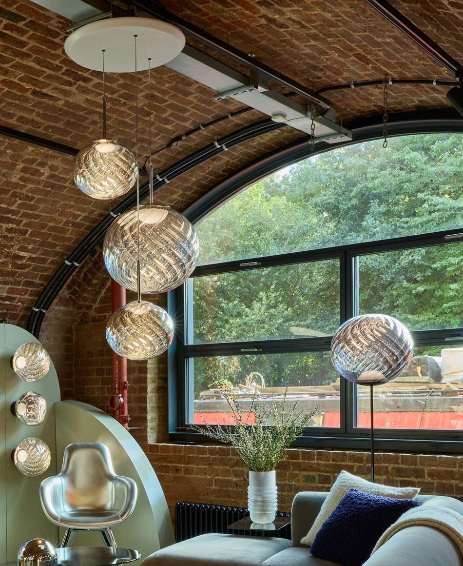 Tom Dixon Whirl Pendant System Trio Round LED