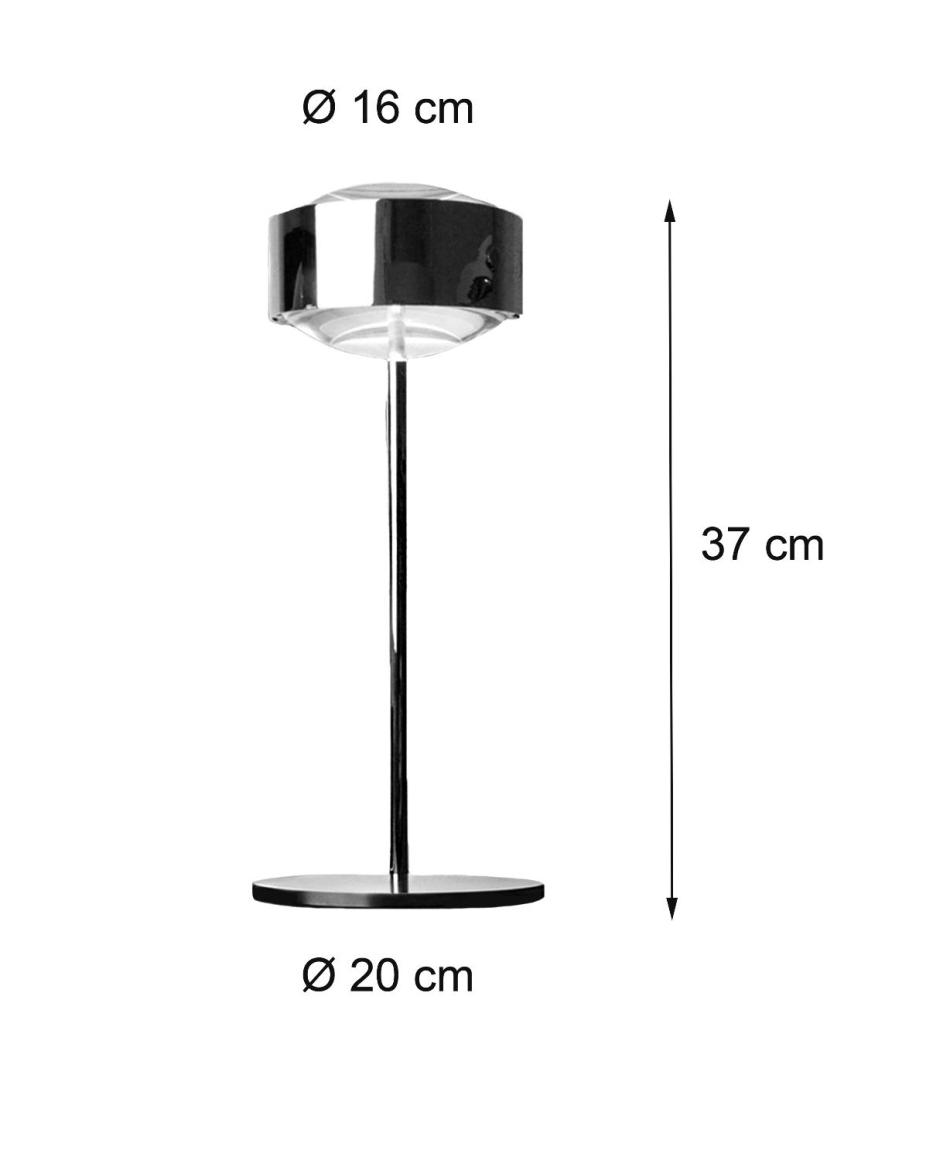 Top Light Puk Meg Maxx Eye Table Halogen - Höhe: 37 cm