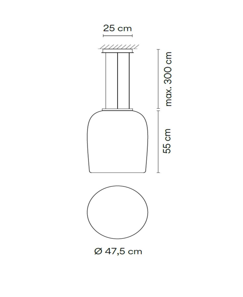 Vibia Ghost 4987 Pendelleuchten