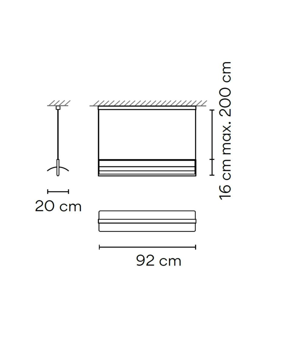 Vibia Kontorno 6434 Pendelleuchten