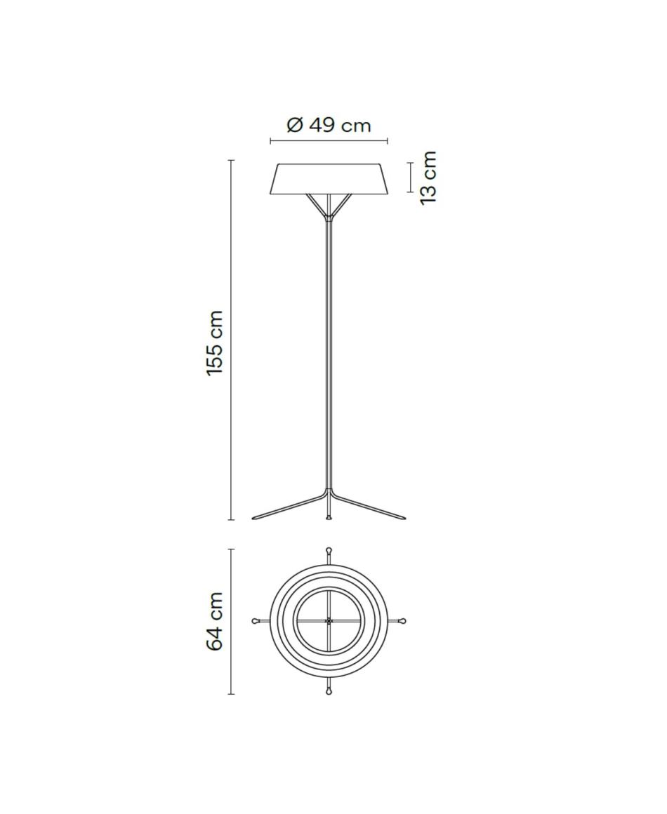Vibia Lily 5725 Stehleuchten