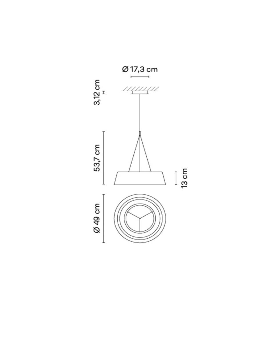 Vibia Lily 5730 Pendelleuchten