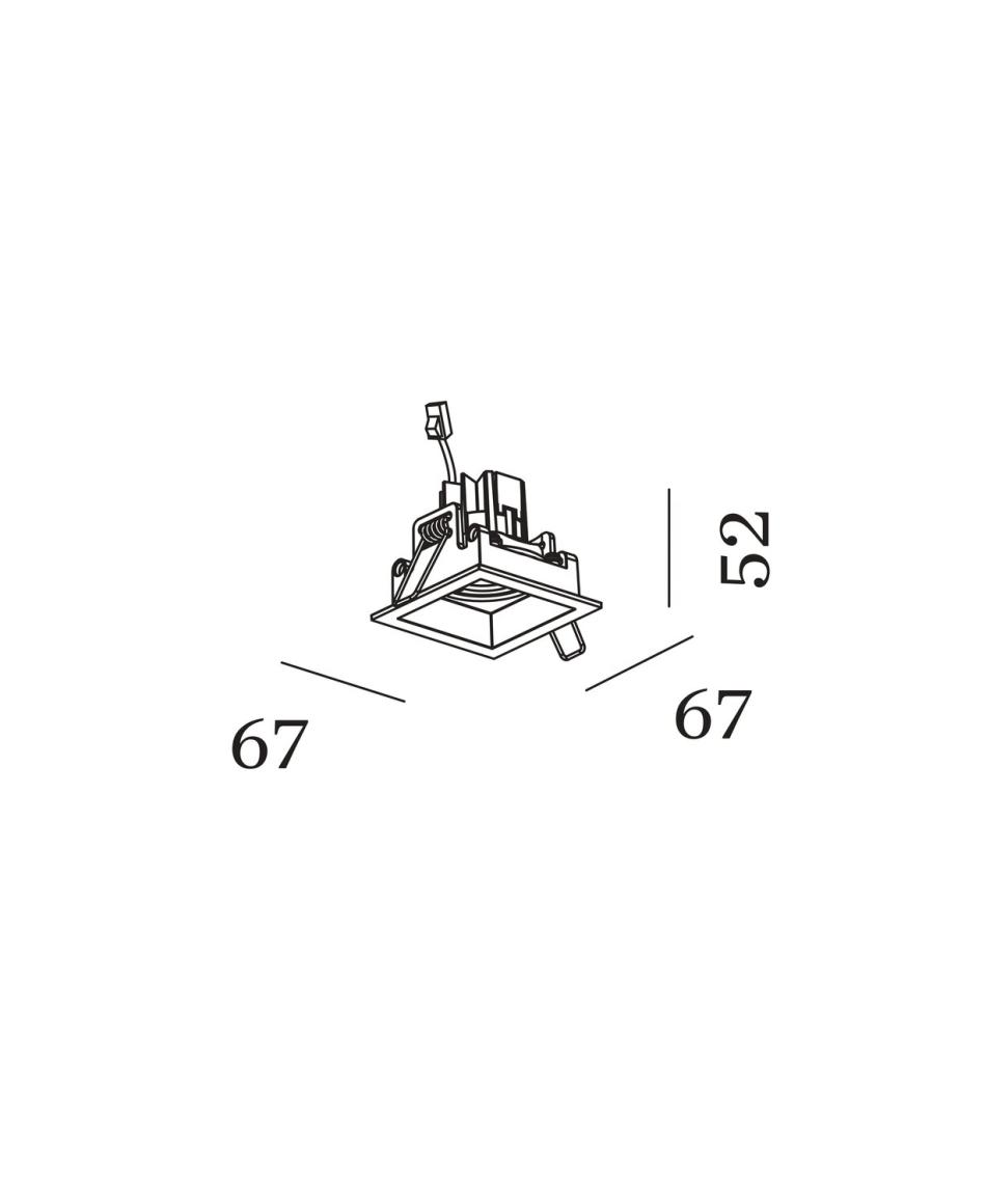 Wever & Ducré Plano Petit 1.0 Ceiling