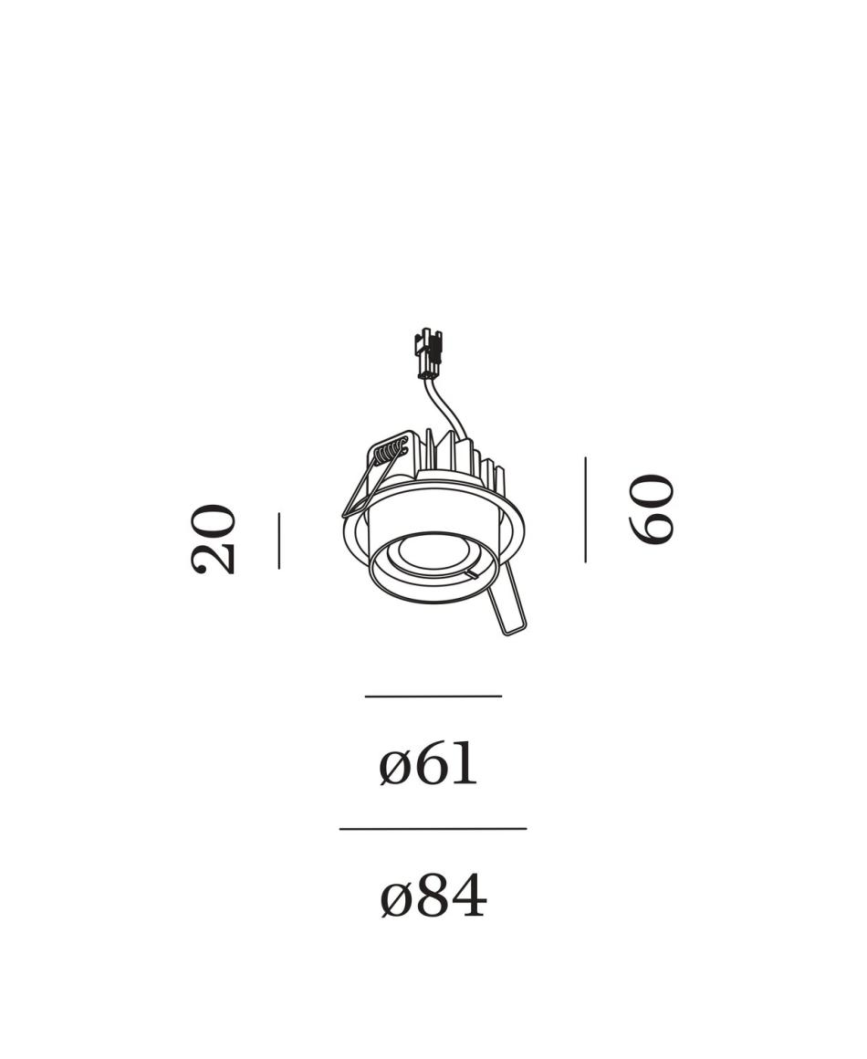 Wever & Ducré Rini Sneak IP44 1.0 Ceiling