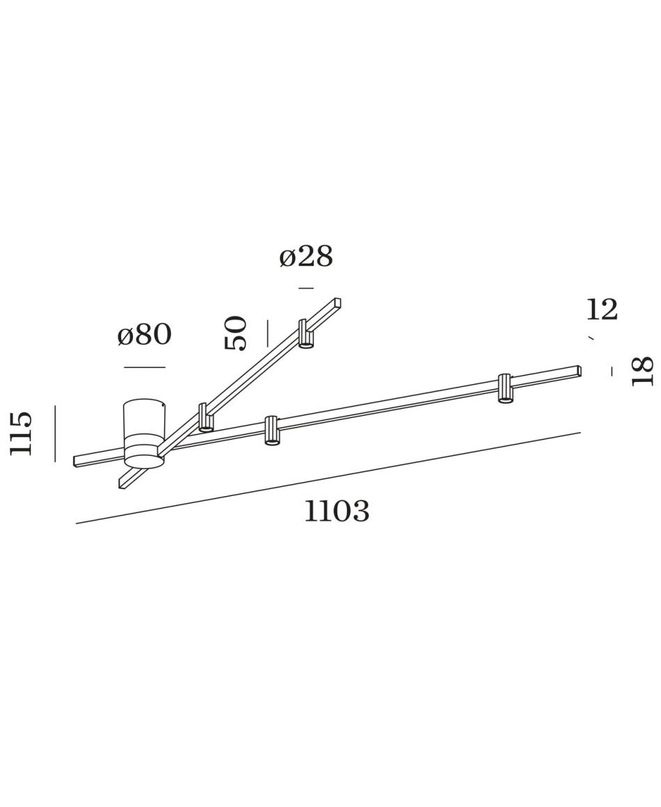 Wever & Ducré Trace Spin 1.0 Ceiling