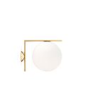 Flos IC Lights C/W2 Wandleuchte Messing gebürstet