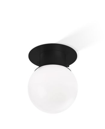 Decor Walther Globe 20 LED Deckenleuchte Schwarz matt