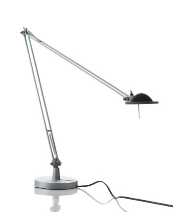Luceplan Berenice Tavolo Grande Silber Reflektor Schwarz