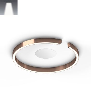 Occhio Mito Soffitto Flat Narrow - gebündeltes Licht