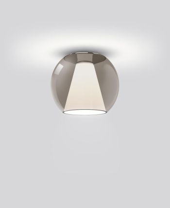 Serien Lighting Draft Ceiling S Schirm braun transparent