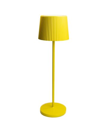 Top Light Go Art Plissee Tischleuchte Gelb Gelb