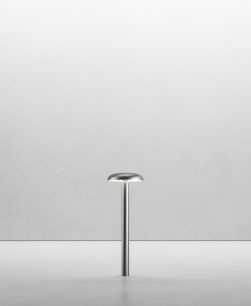 Artemide Knop Pollerleuchten 3000K Silver ON/OFF